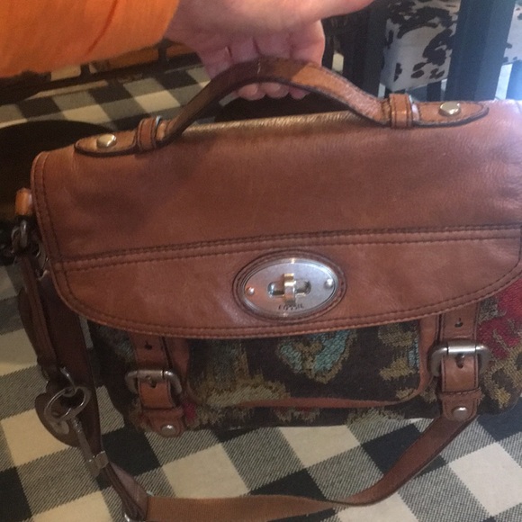 Fossil reissue vintage satchel - Picture 4 of 5